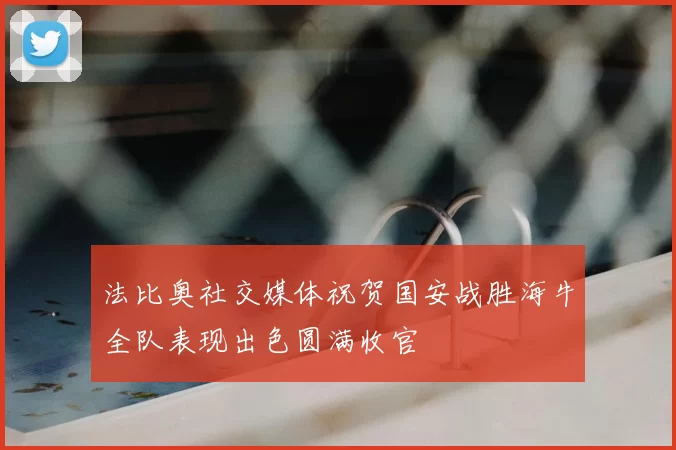 法比奥社交媒体祝贺国安战胜海牛全队表现出色圆满收官