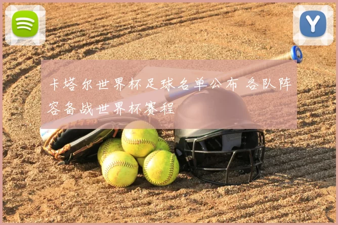 卡塔尔世界杯足球名单公布 各队阵容备战世界杯赛程