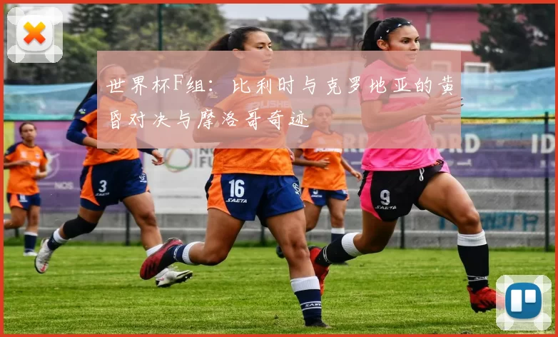 世界杯F组：比利时与克罗地亚的黄昏对决与摩洛哥奇迹
