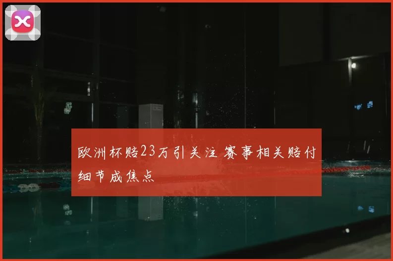 欧洲杯赔23万引关注 赛事相关赔付细节成焦点